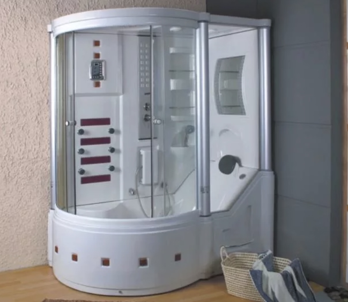 Монтаж душевого гидробокса Установка душевого бокса